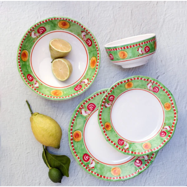 VIETRI Campagna Galina Melamine Salad Plate
