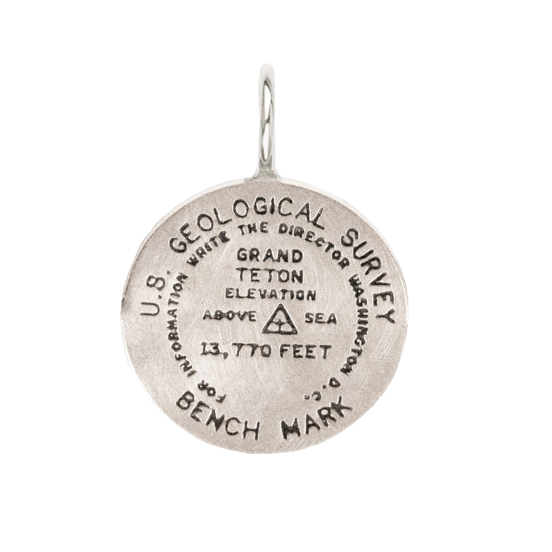 Grand Teton Bench Mark Charm