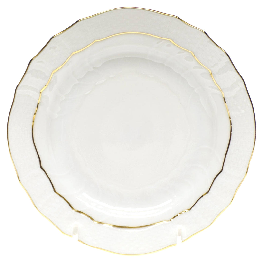 HEREND Golden Edge Bread and Butter Plate