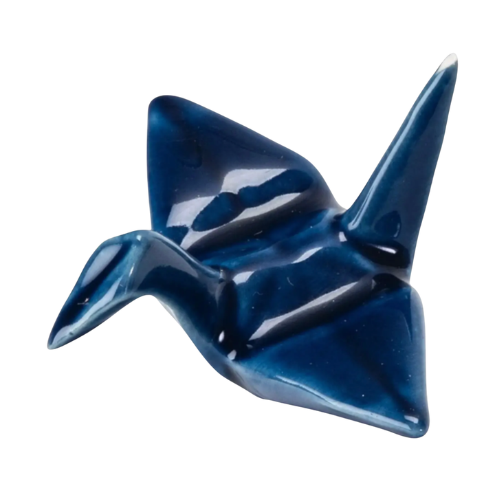 URBAN TOKYO Origami Crane Porcelain Chopstick Rest Default Title