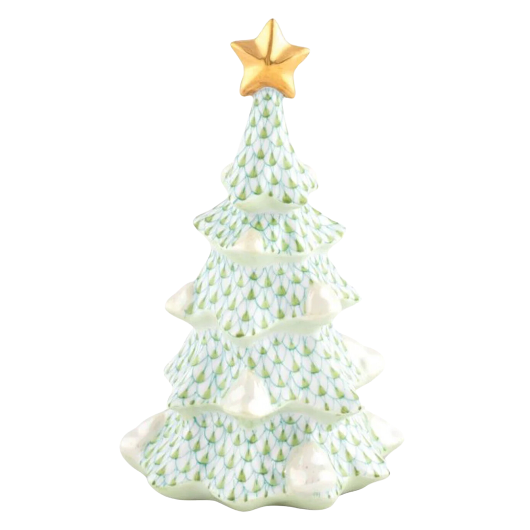 HEREND Christmas Medium Tree KEYLIME / MEDIUM