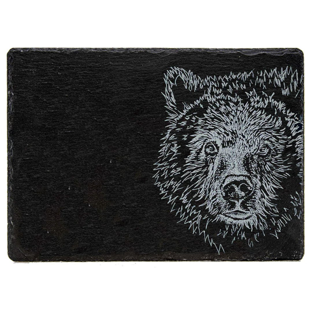 Bear Slate Cheese Board