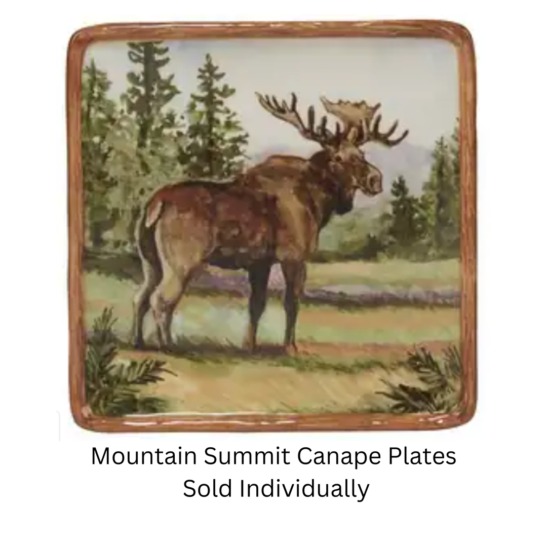 CERTIFIED INTERNATIONAL Individually Sold Canape Plates