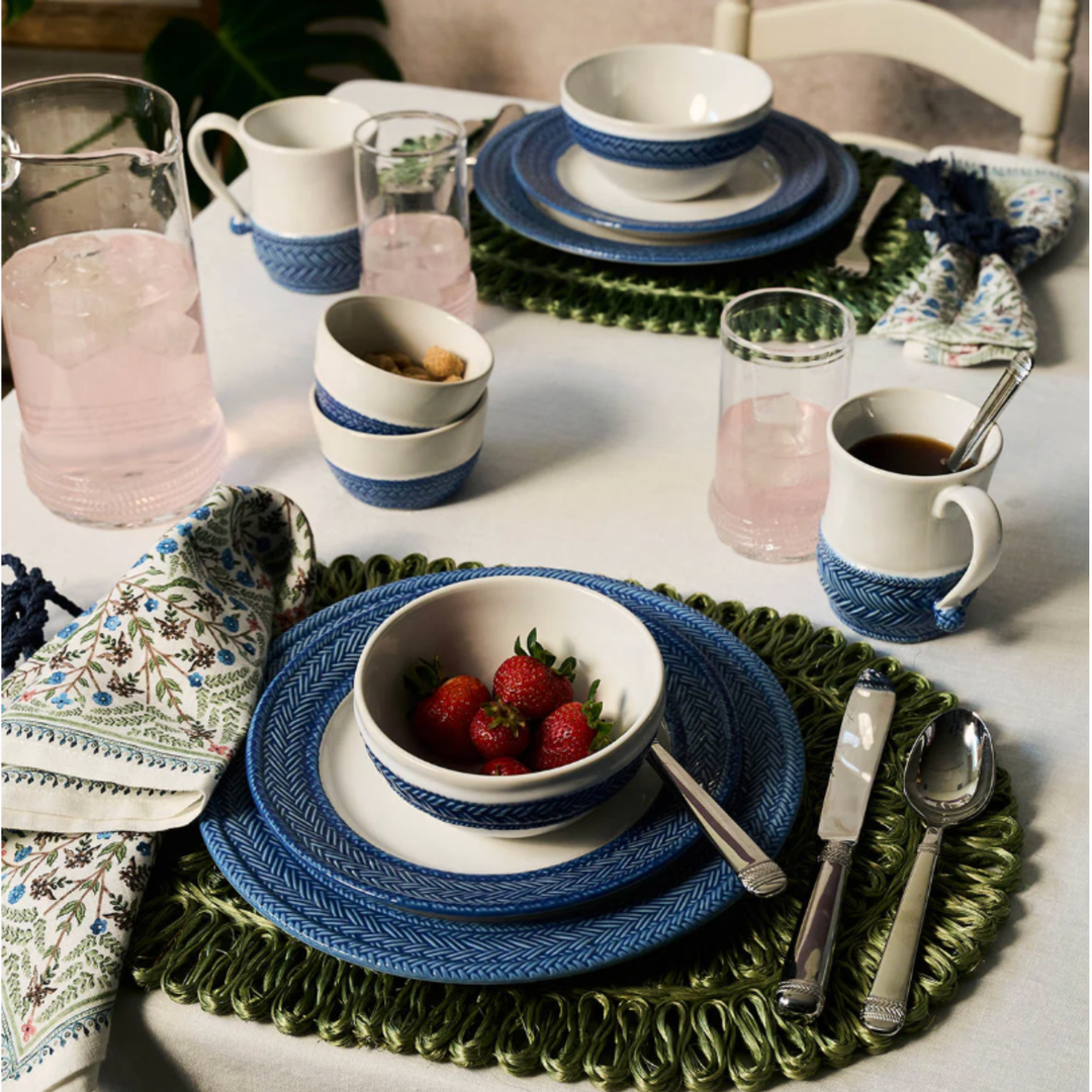 JULISKA Le Panier 16C Plate Setting In Delft Blue (Online Only)