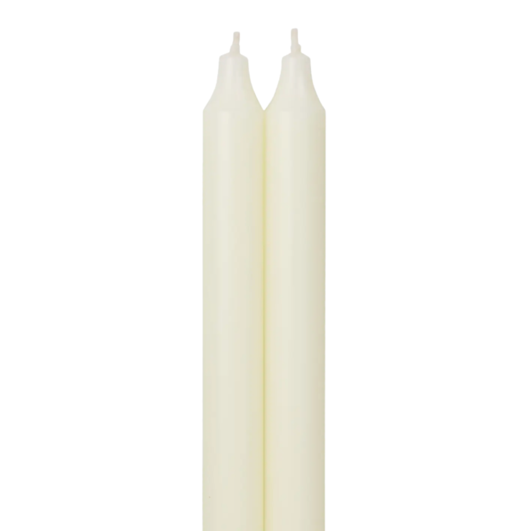 NORTHERN LIGHTS Ivory Taper Candle