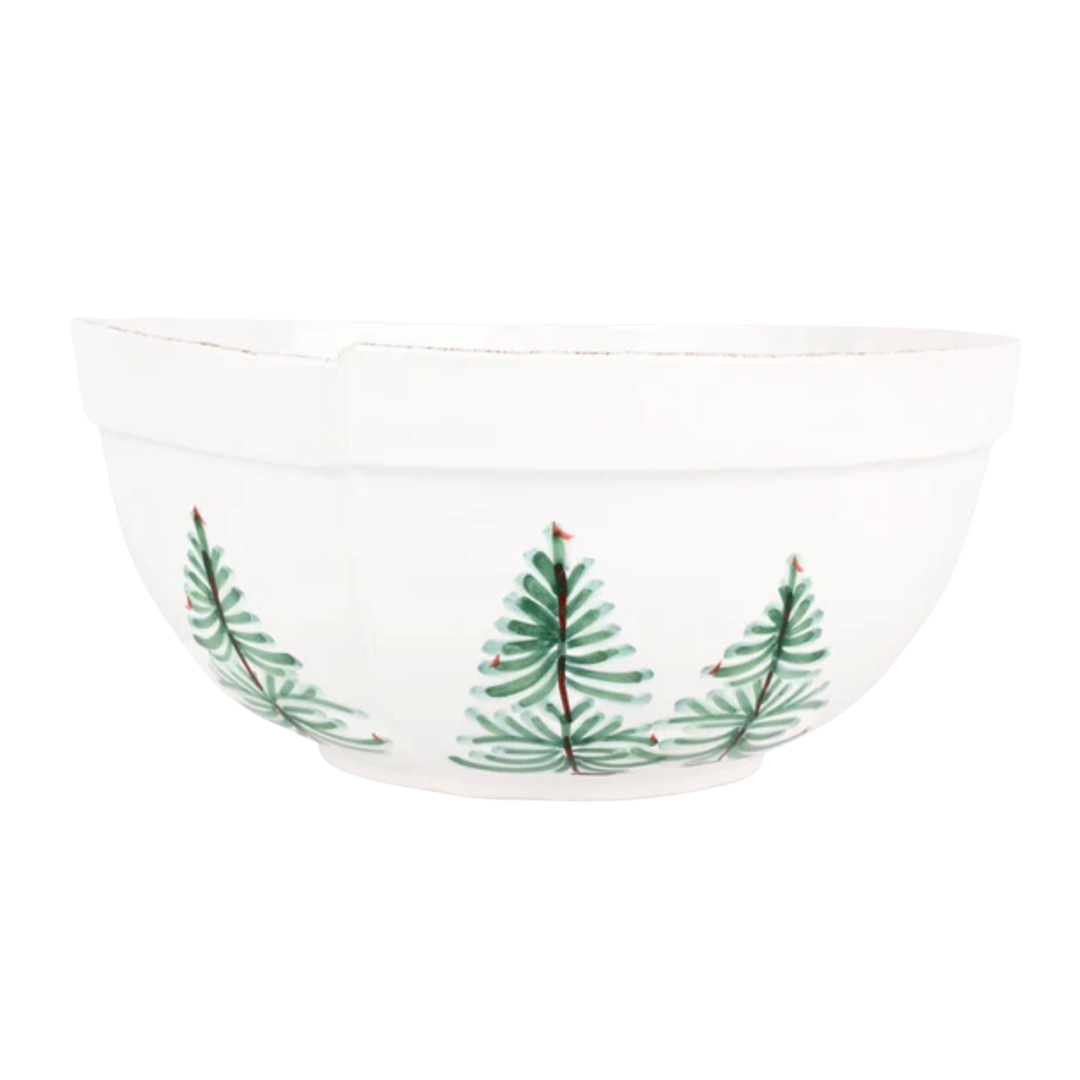 VIETRI Lastra Holiday Centerpiece Bowl Default Title
