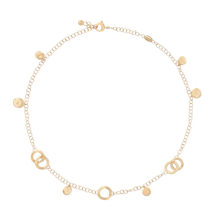 MARCO BICEGO Jaipur 18K Yellow Gold Link Charm Necklace