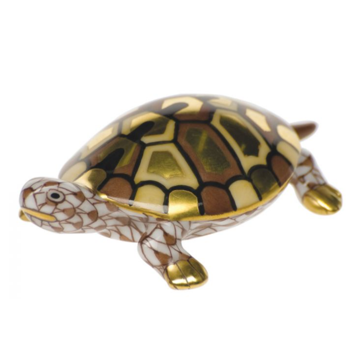 HEREND Baby Turtle CHOCOLATE