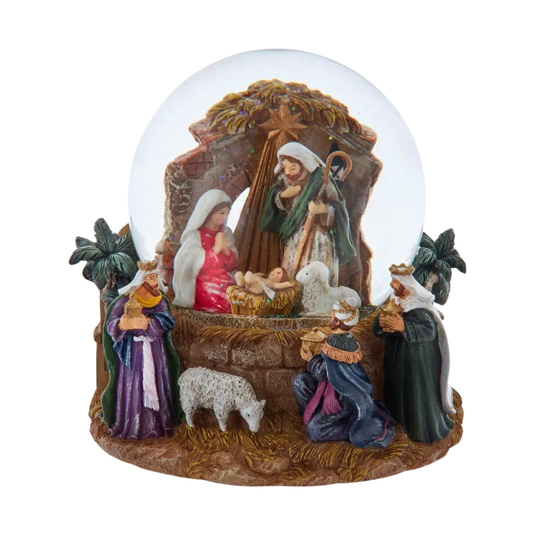 KURT ADLER Musical Nativity Water Globe Default Title