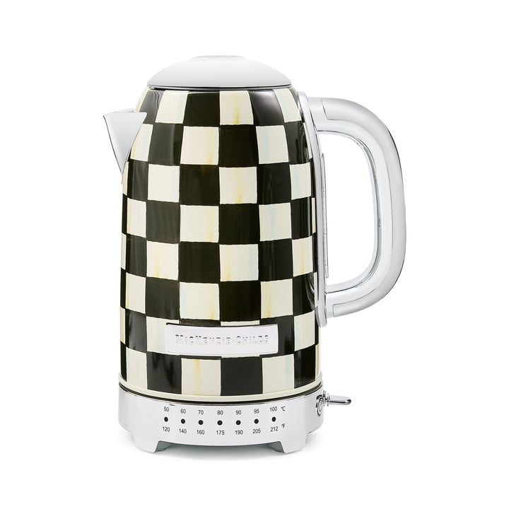 MACKENZIE CHILDS Courtly Check Electric Kettle