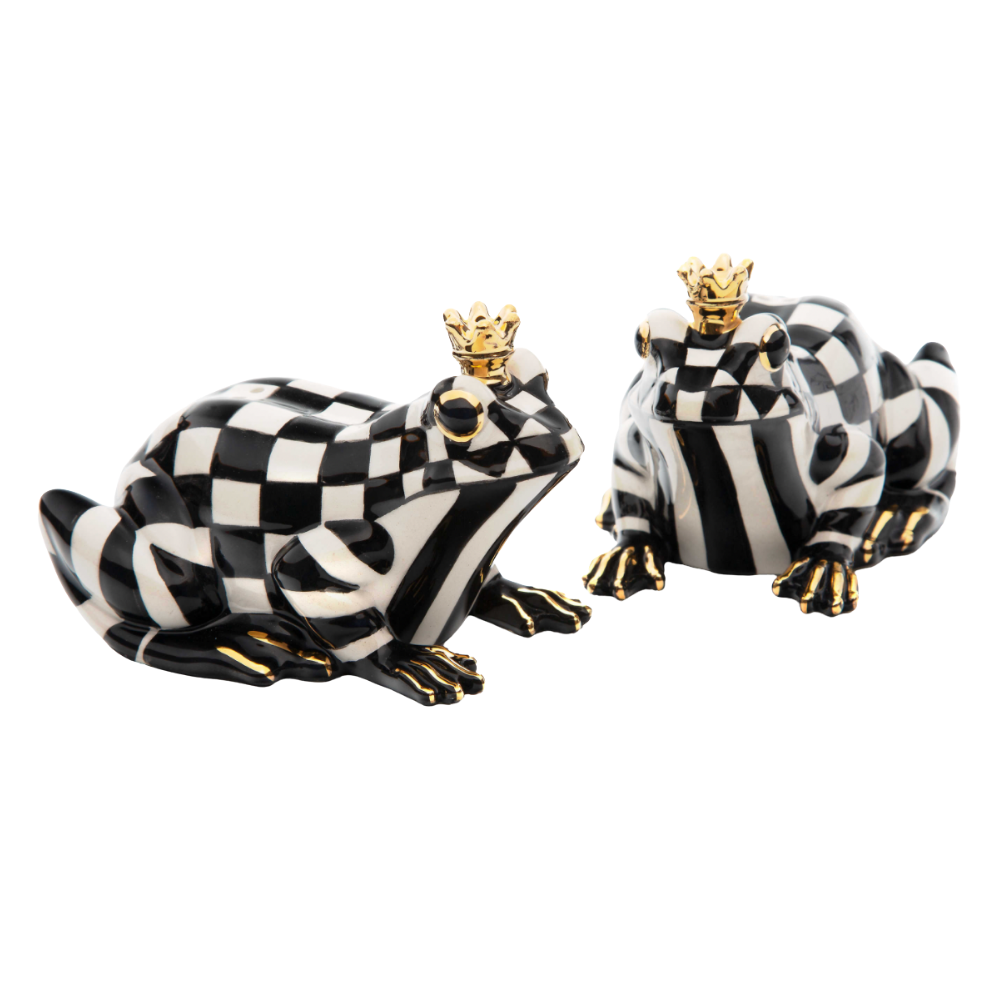 MACKENZIE CHILDS Frog Salt And Pepper Set Default Title