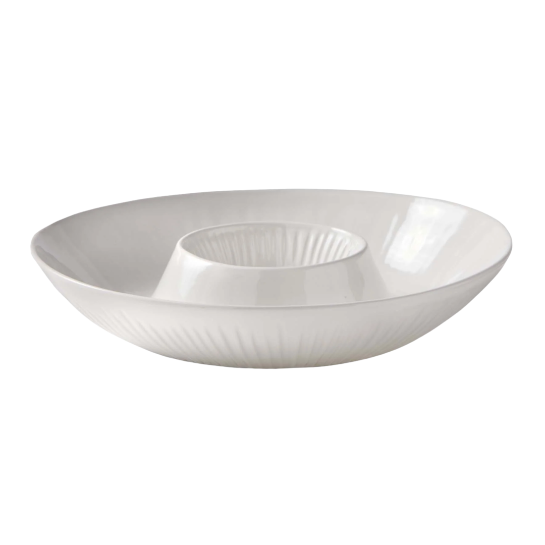 TAG Vista White Chip And Dip Bowl Default Title