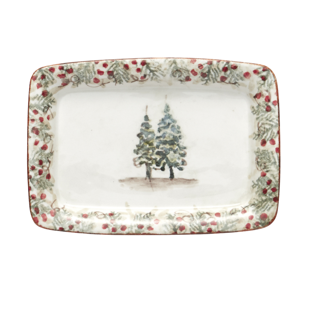 ARTE ITALICA Natale Small Tray Default Title
