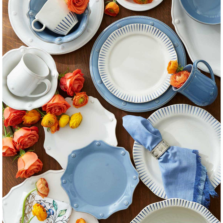 JULISKA Berry And Thread Chambray Dinner Plate