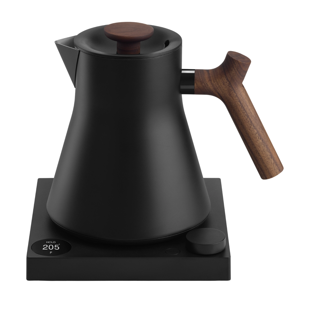 FELLOW Corvo Pro EKG Matte Black With Walnut Electric Kettle Default Title