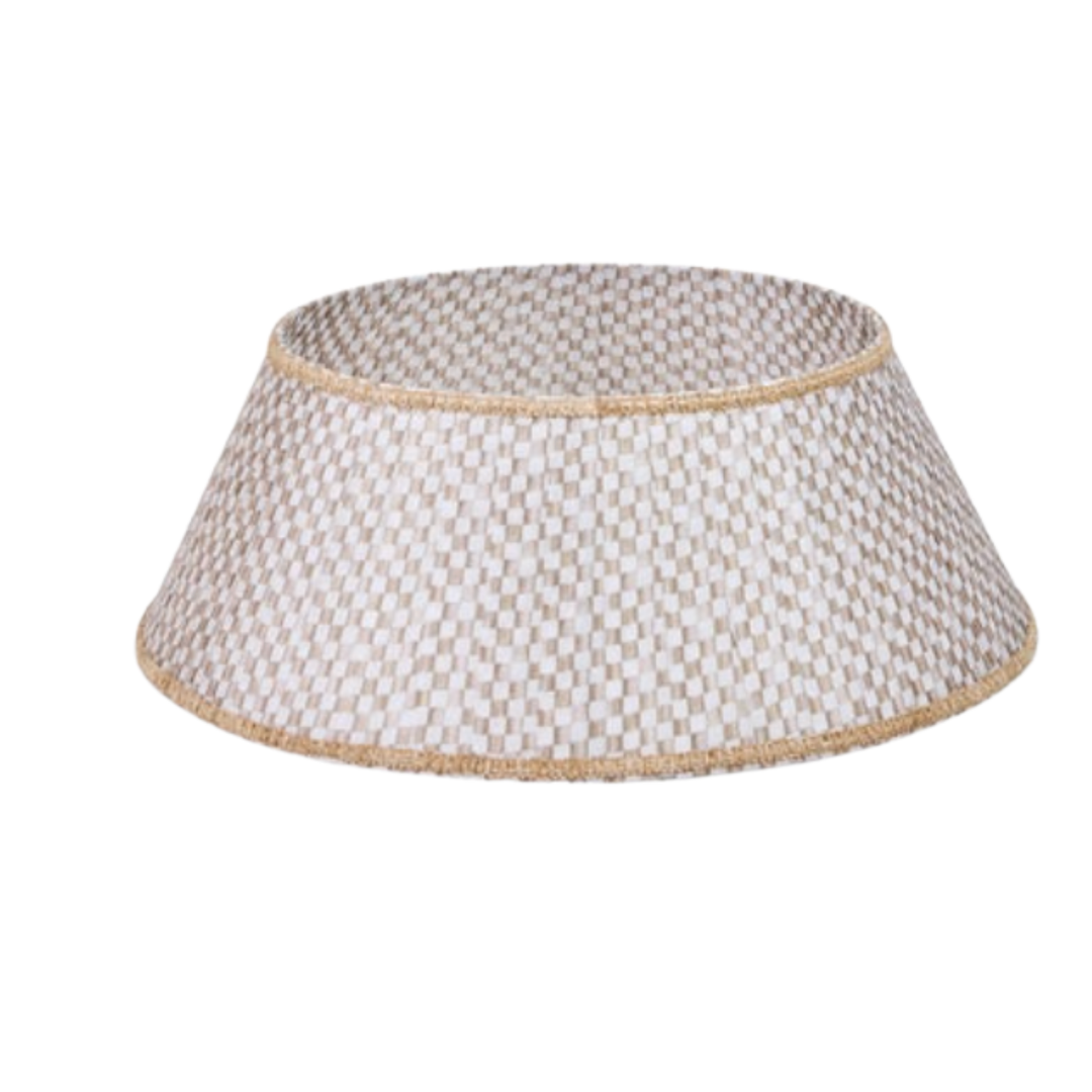 MACKENZIE CHILDS Mocha Check Tree Collar Default Title