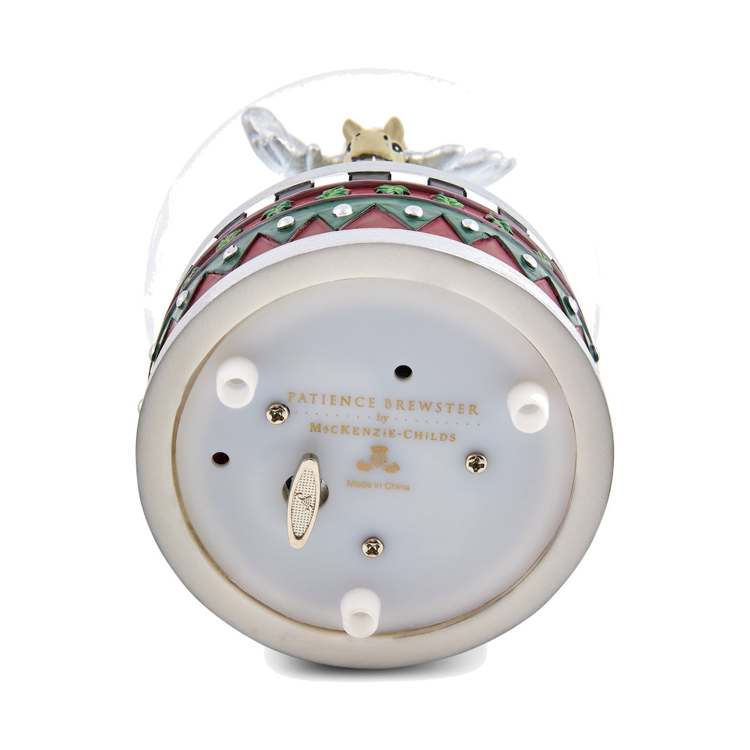 MACKENZIE CHILDS MacKenzie-Childs Patience Brewster Mooseltoe Snow Globe