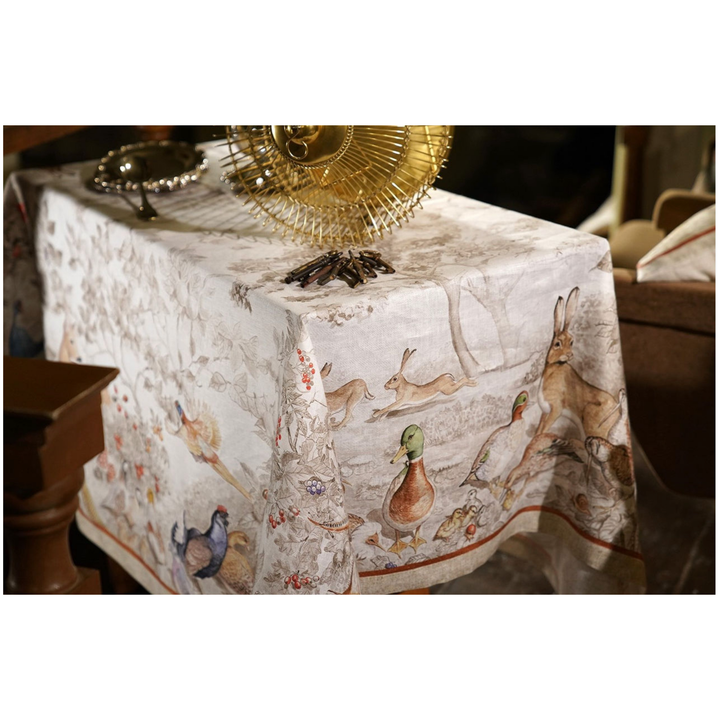 TESSITURA TOSCANA Norma Cream Tablecloth