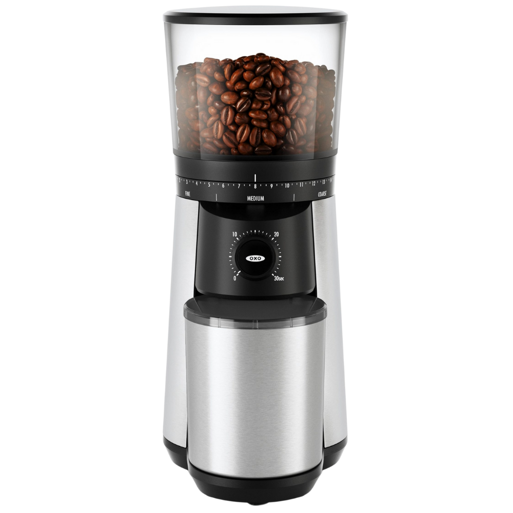 OXO GOOD GRIPS Brew Time Based Conical Burr Coffee Grinder Default Title