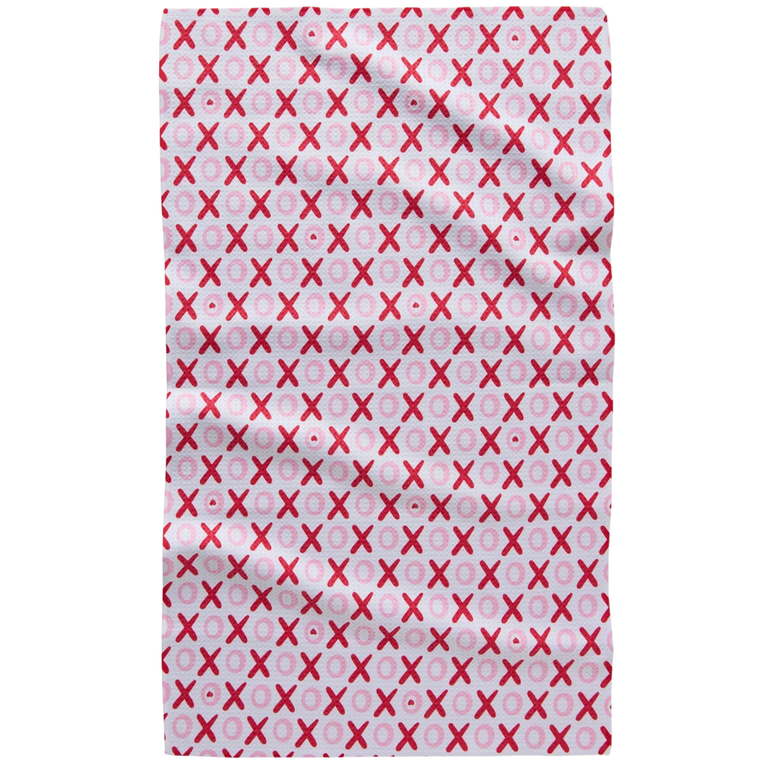 GEOMETRY XOXO Tea Towel