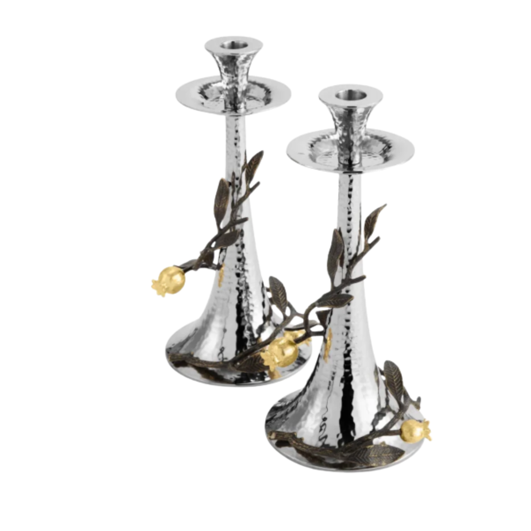 MICHAEL ARAM Pomegranate Candlestick Holders Set Of 2 Default Title