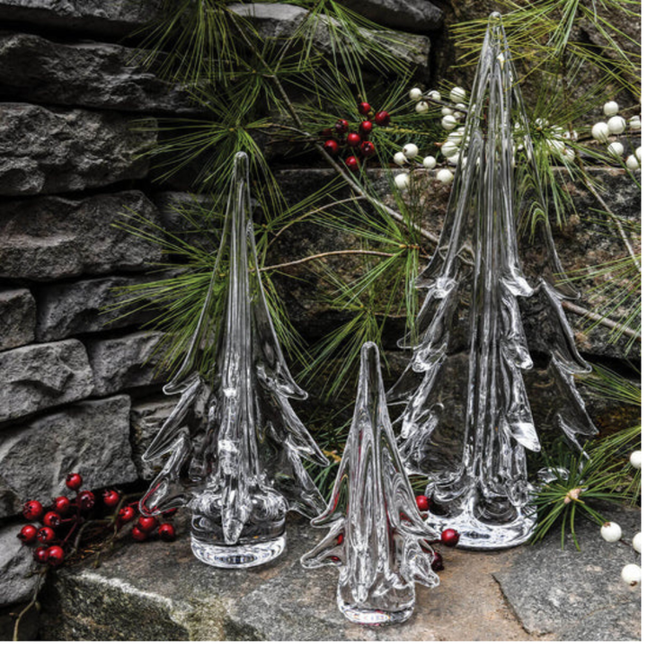 Evergreen 14" Spruce Glass Tree