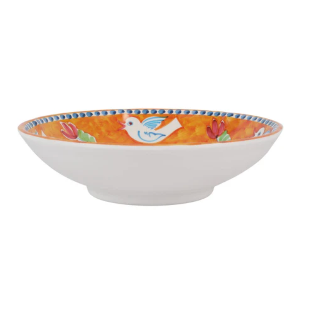 VIETRI Melamine Campagna Uccello Pasta Bowl Default Title