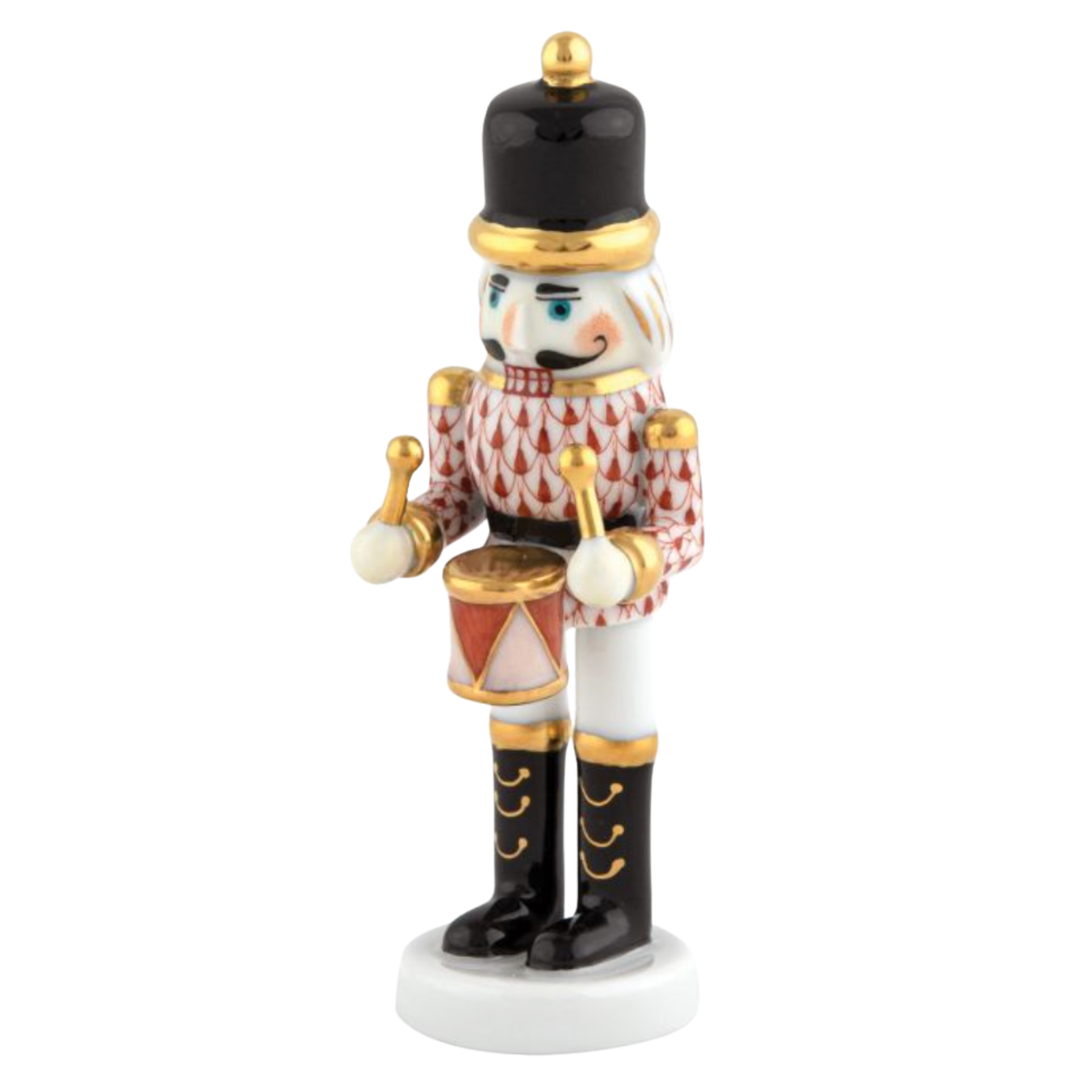HEREND Nutcracker Drummer In Green Default Title