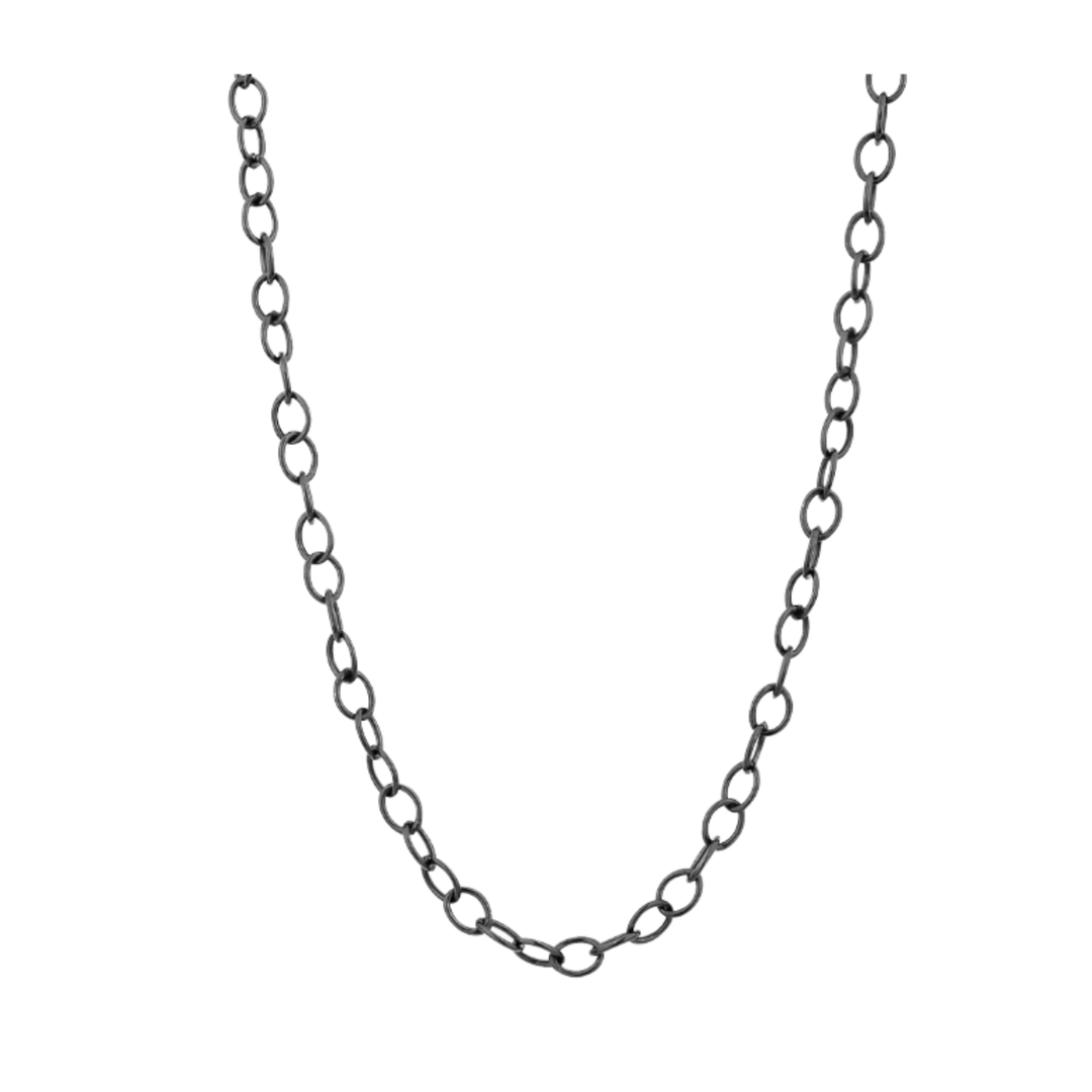 SYNA Oxidized Sterling Silver Chain Default Title
