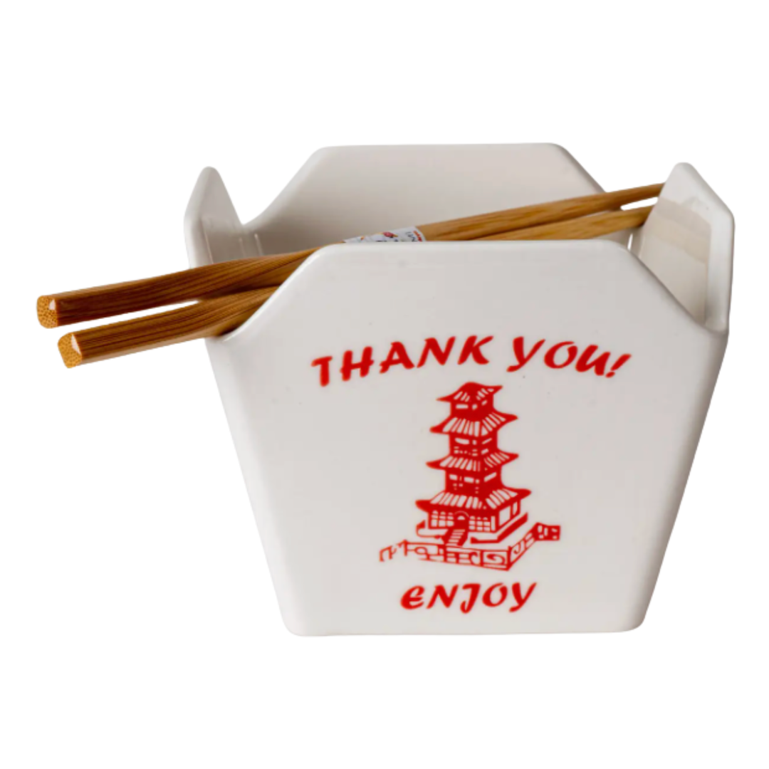URBAN TOKYO Ceramic To-Go Container with Chopsticks Default Title