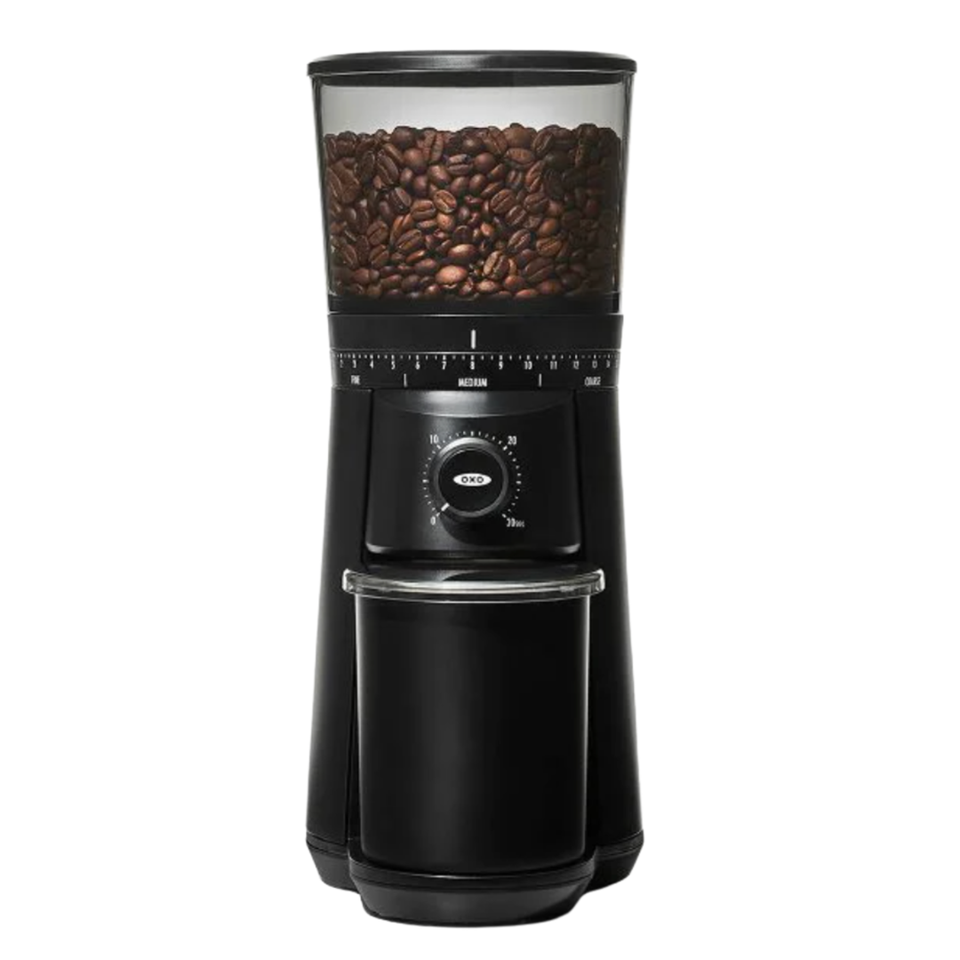 OXO GOOD GRIPS Conical Burr Matte Black Coffee Grinder Default Title