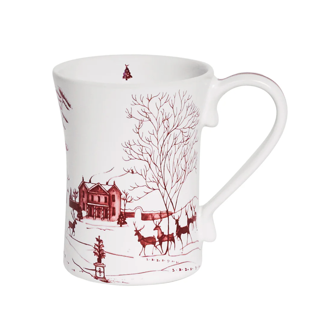 JULISKA Country Estate Winter Frolic Ruby Mug