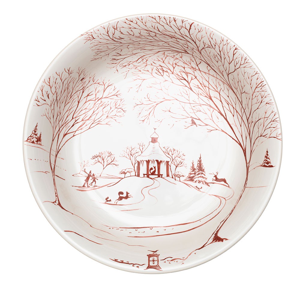 JULISKA Country Estate Winter Frolic Serving Bowl Default Title