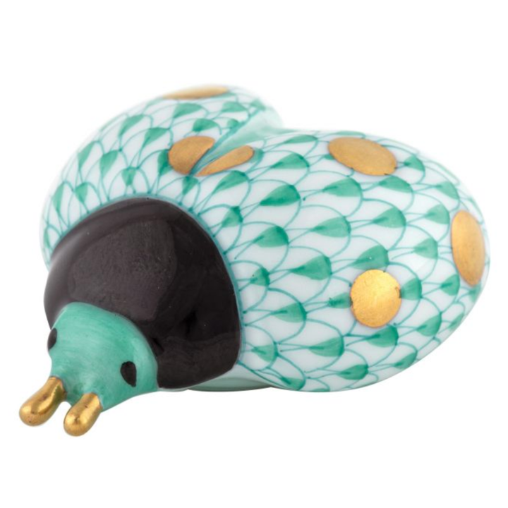 HEREND Flying Ladybug GREEN