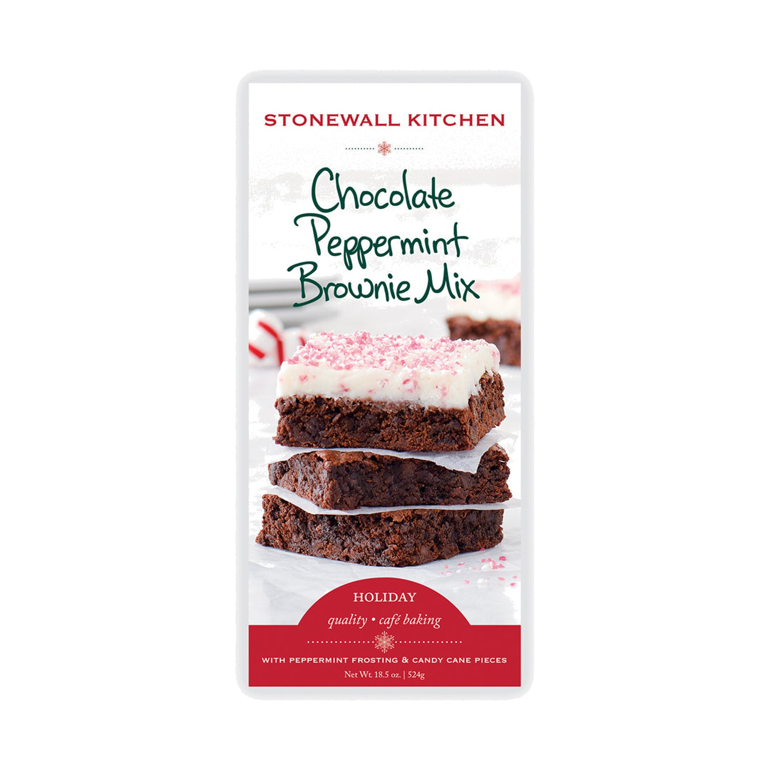 STONEWALL KITCHEN Stonewall Kitchen Chocolate Peppermint Brownie Mix Default Title