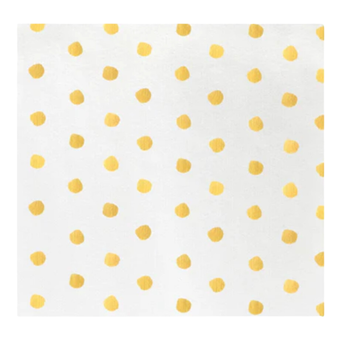 VIETRI Papersoft Dinner Yellow Dot Napkins