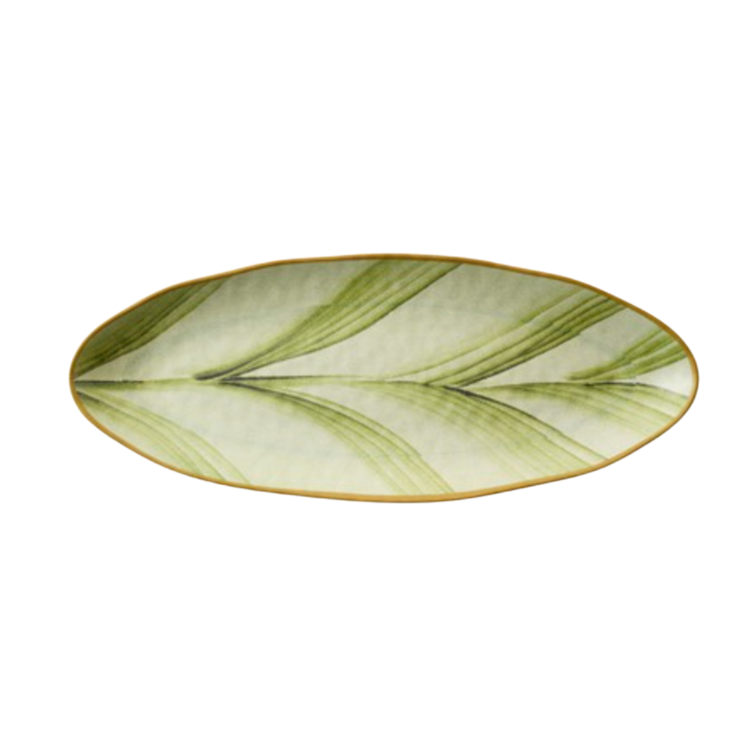 MERRITT Botanic Garden Oval Appetizer Tray