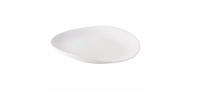 SIMON PEARCE Barre Alabaster Dinner Plate