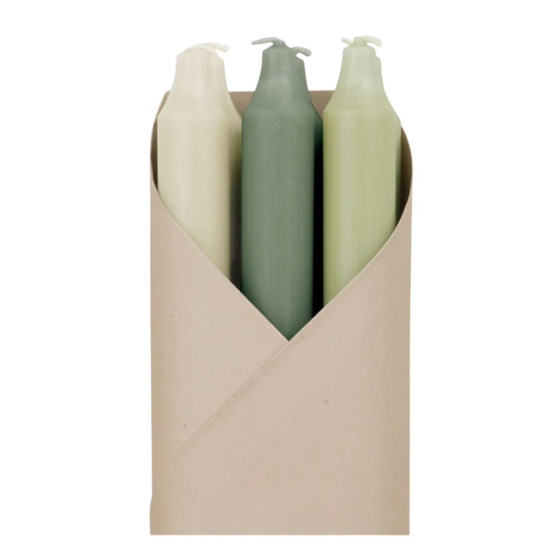 NORTHERN LIGHTS Cottage Vine Taper Candles Set Of 6 Default Title