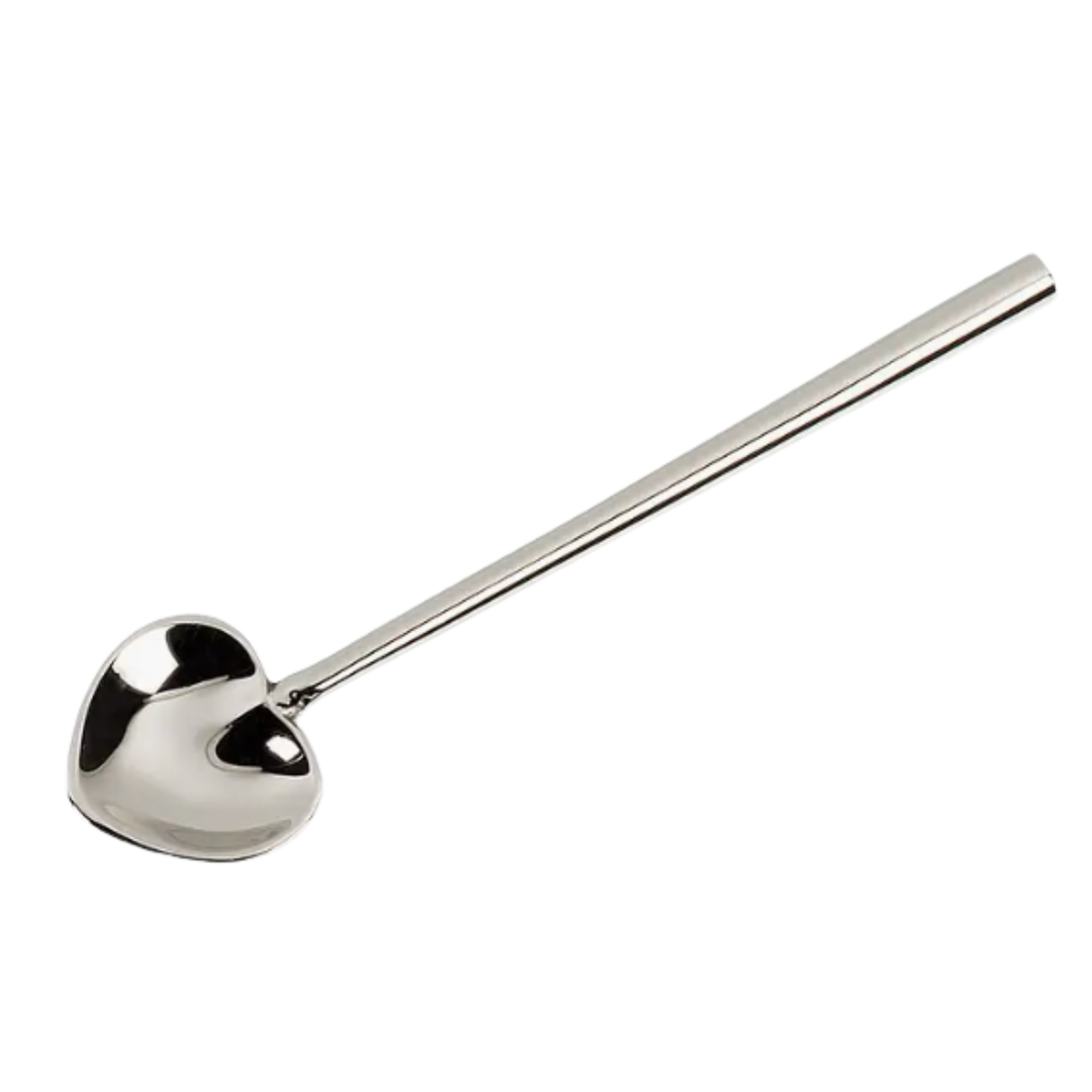 ABBOTT Silver Small Heart Spoon Default Title