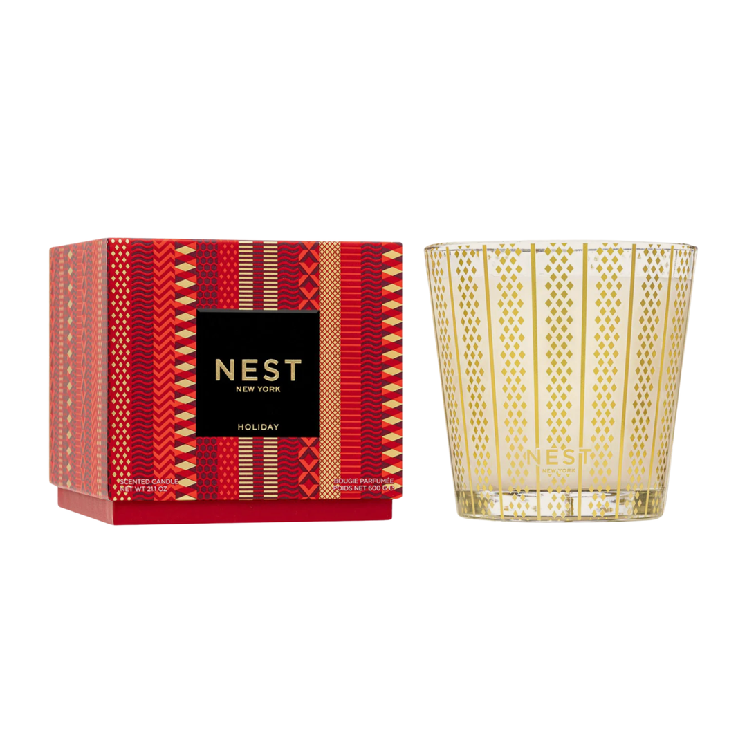 NEST Holiday 3-Wick Candle