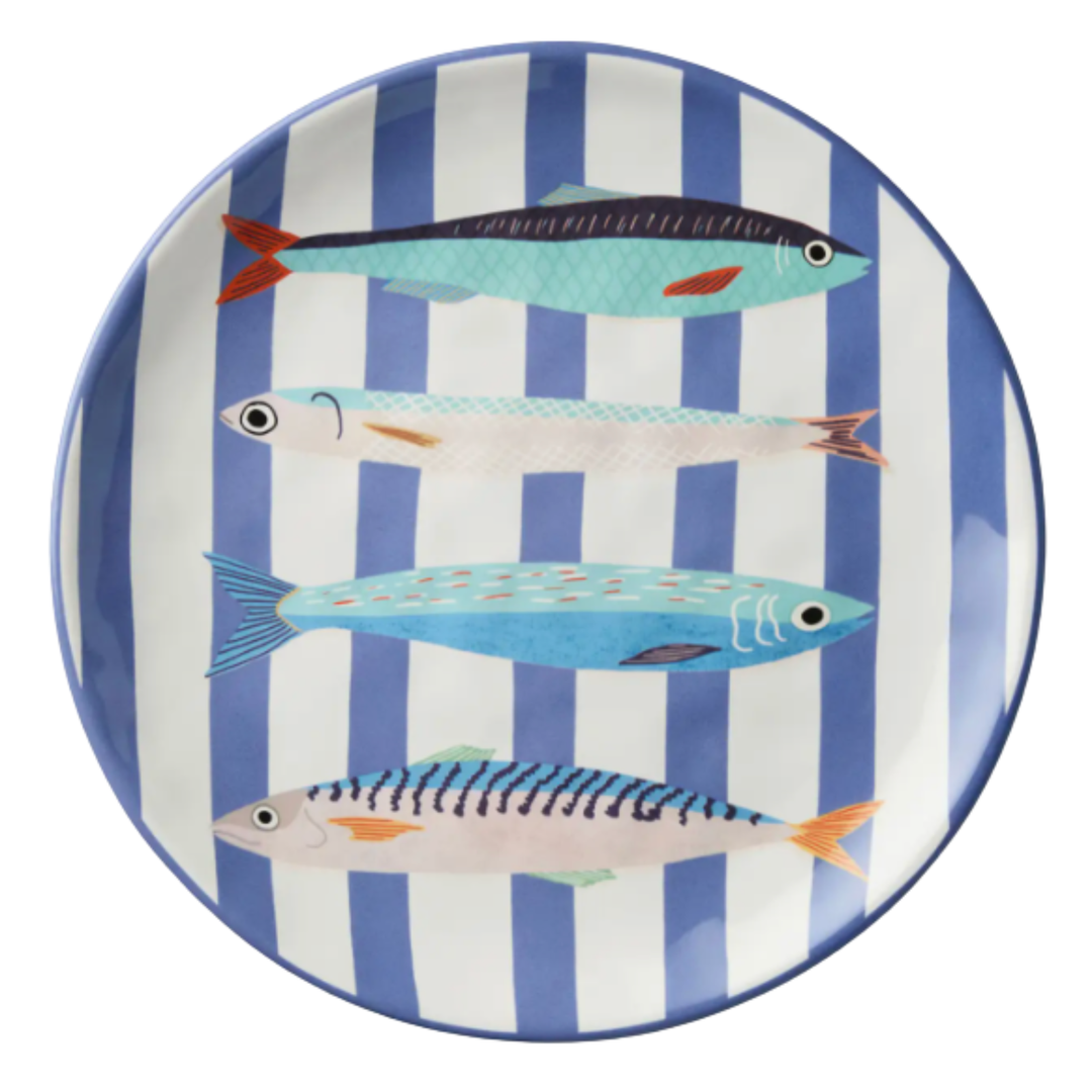 CERTIFIED INTERNATIONAL Something Fishy Dinner Plate Default Title