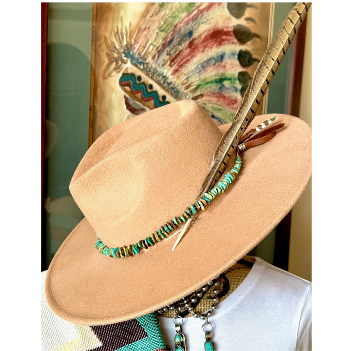 FLEURDESIGNZ WESTERN JEWELRY Natural Turquoise Hatband