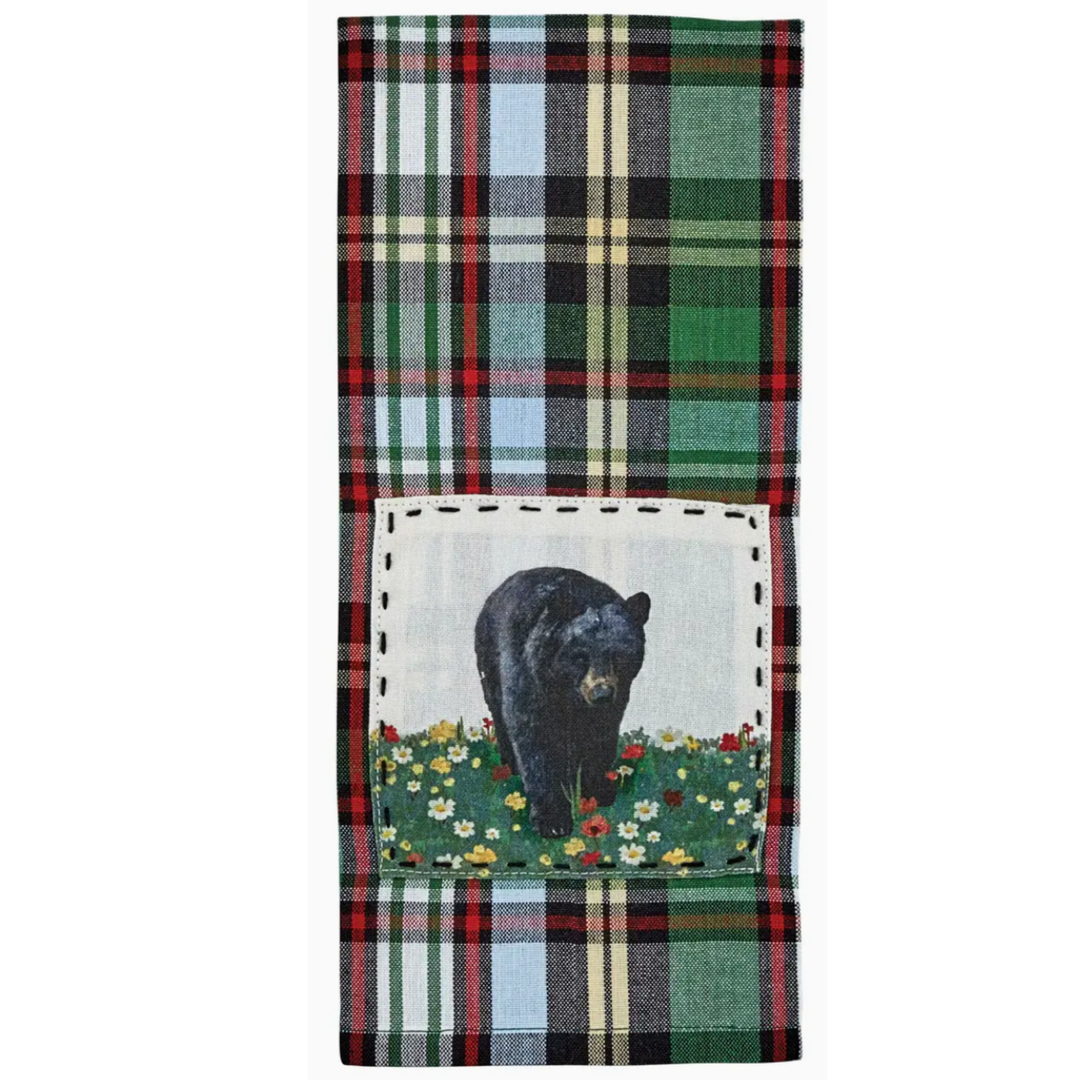 PARK DESIGNS Happy Trails Mama Bear Dishtowel Default Title