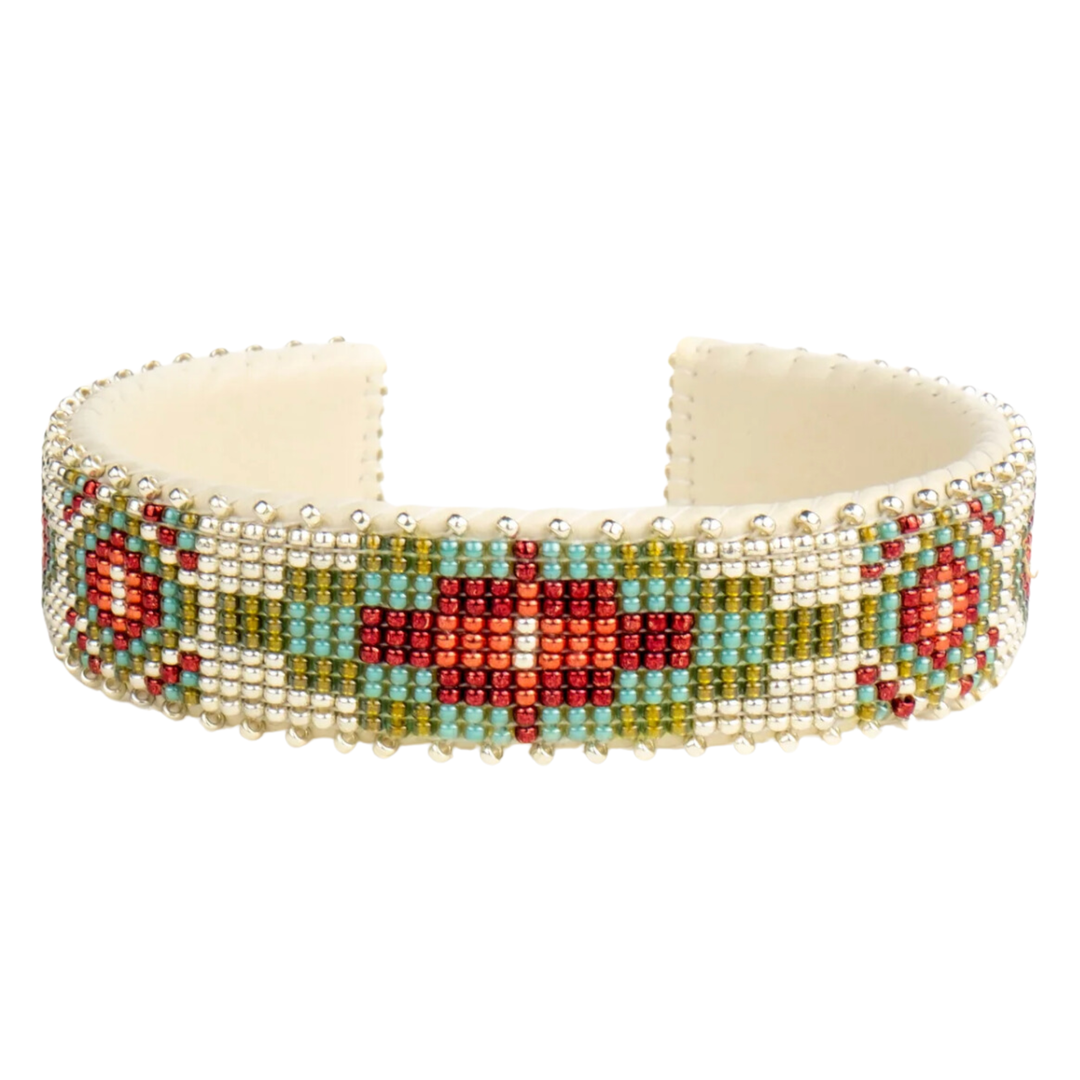 ETKIE Becca Medium Glass Bead Bracelet Default Title