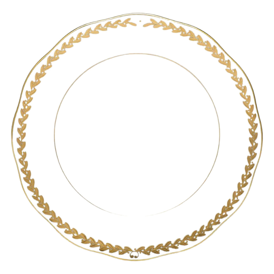 HEREND Golden Laurel Rim Soup Bowl