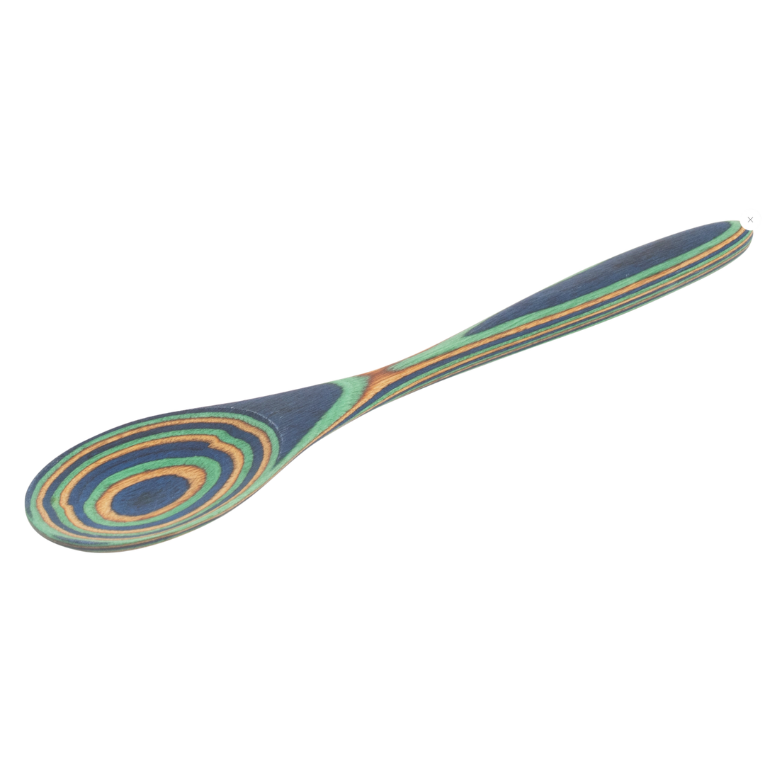 ISLAND BAMBOO Peacock Pakka Mini Spoon Default Title