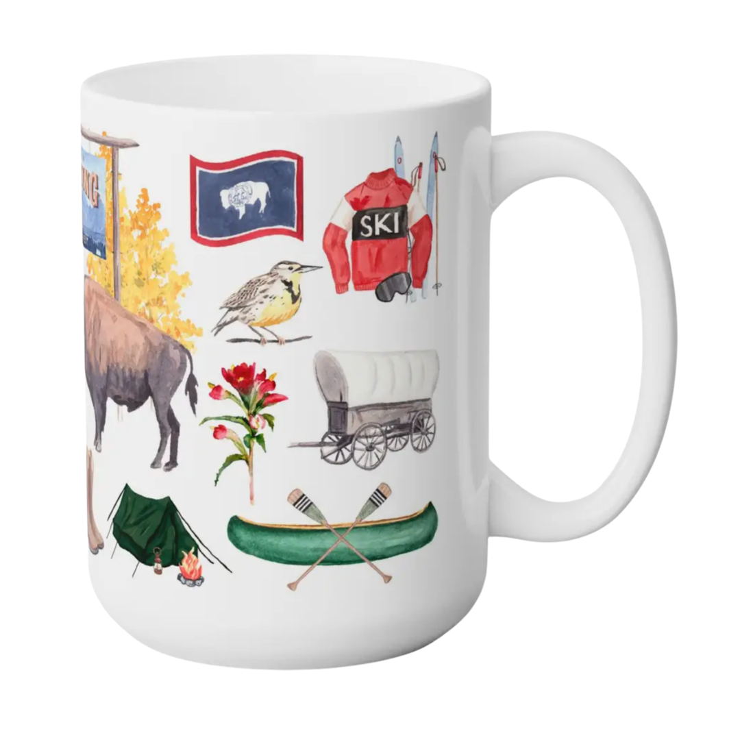 THE MUDDY DOG Wyoming Forever Mug Default Title