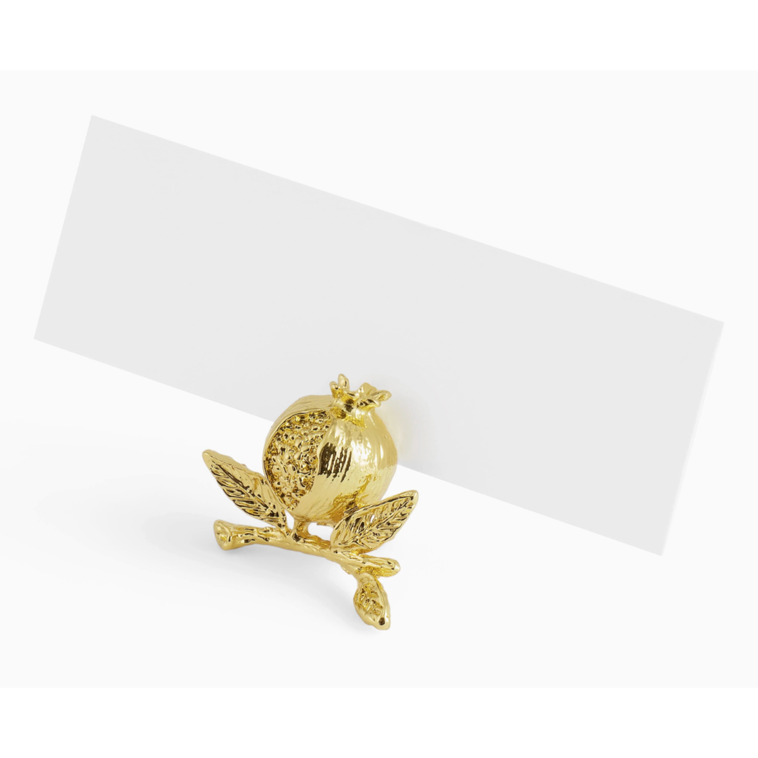 Belle Shops Pomegranate Place Card Holder Set Of 4