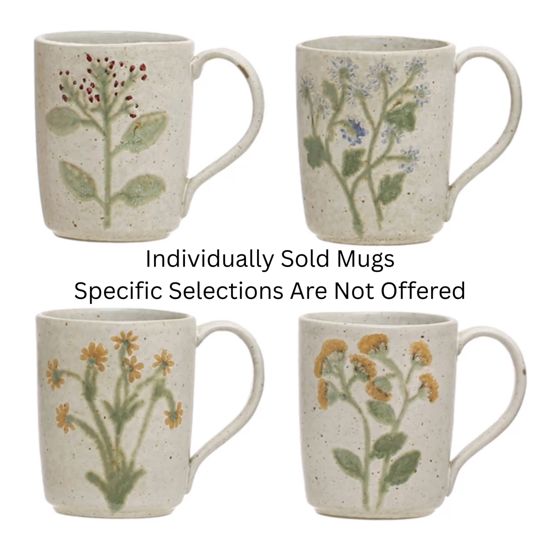 BLOOMINGVILLE Individually Sold Botanical Mugs Default Title